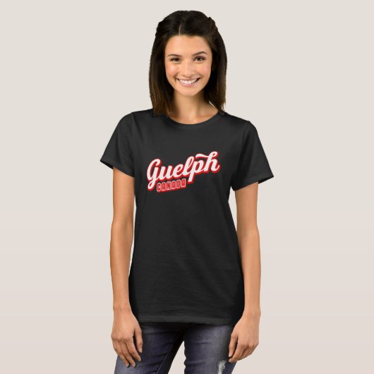 Guelph Canada T-shirt (Voorkant volledig)