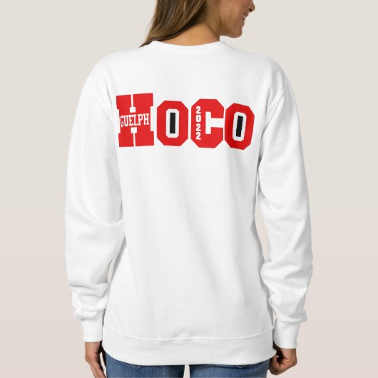 Guelph Hoco 2022 merch Trui (Achterkant)