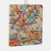 Guelph Ontario Map Keramisch Ornament (Rechts)