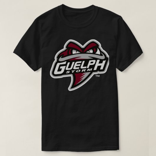 Guelph Storm merch T-shirt (Design voorkant)