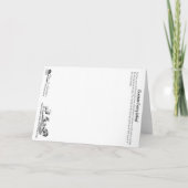 Guemes Ferry Wind Guemes Island bedankkaart (Achterkant)