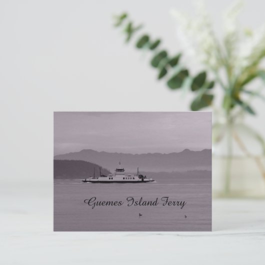 Guemes Island Ferry Briefkaart (Staand voorkant)