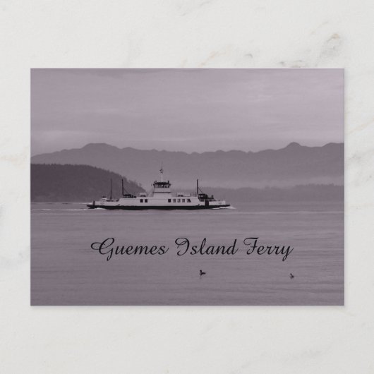 Guemes Island Ferry Briefkaart (Voorkant)