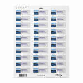 Guemes Island Ferry Etiket (Full Sheet)