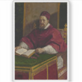 Guercino - Paus Gregorius XV Sticker (Voorkant)