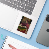 Guercino - Paus Gregorius XV Sticker (Laptop met iPhone)