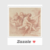 Guercino - Susannah en de ouderen Sticker (Vel)
