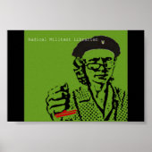 Guerilla Librarian Poster (Voorkant)