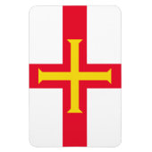 Guernesey Flag Magneet (Verticaal)