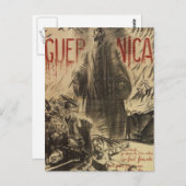 Guernica (1938)_Poster van Propaganda Briefkaart (Voorkant / Achterkant)