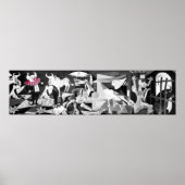 Guernica behalve dat er een clown is poster (Voorkant)