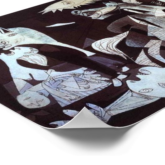 Guernica Poster (Hoek)
