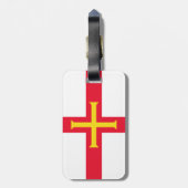 Guernsey Bagagelabel (Achterkant verticaal)