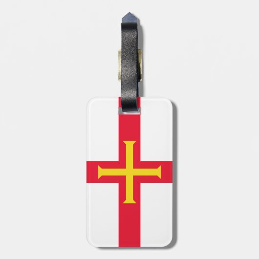 Guernsey Bagagelabel (Achterkant verticaal)