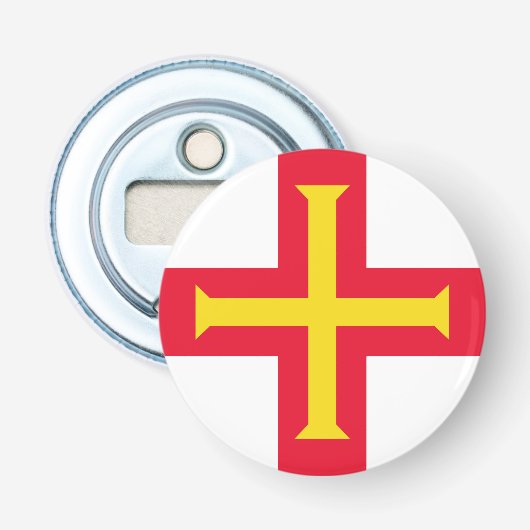 Guernsey Button Flesopener (Voorkant)