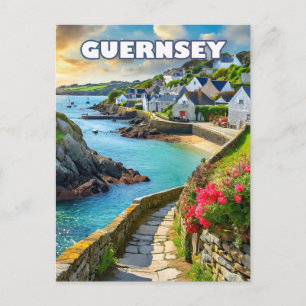 Guernsey, een toevluchtsoord voor natuurliefhebber briefkaart