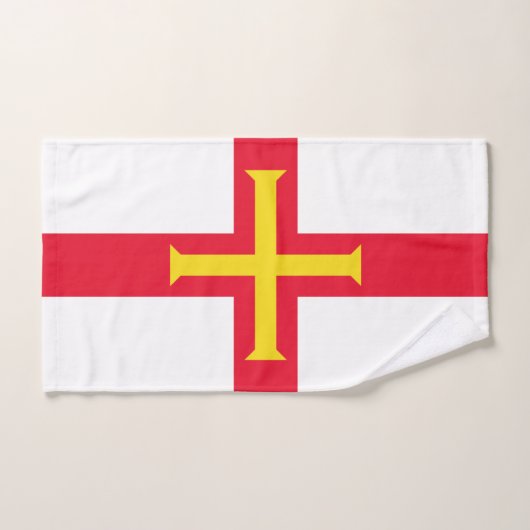 Guernsey Flag Bad Handdoek (Handdoek)
