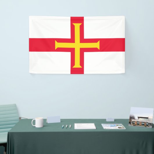 Guernsey flag Banner (Beurs)