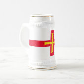 Guernsey Flag Bierpul (Voorkant links)