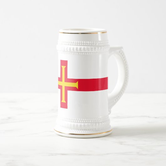 Guernsey Flag Bierpul (Voorkant rechts)