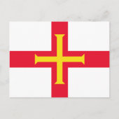Guernsey Flag Briefkaart (Voorkant)