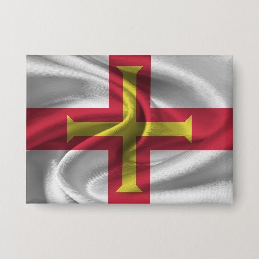 Guernsey Flag Button (Voorkant)