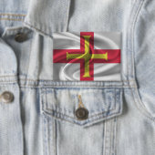 Guernsey Flag Button (Insitu)