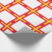 Guernsey Flag Cadeaupapier (Hoek)