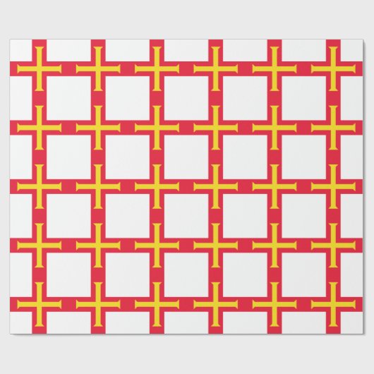 Guernsey Flag Cadeaupapier (Vlak)
