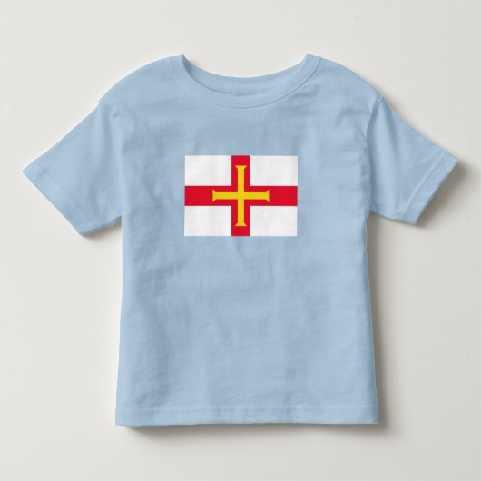 Guernsey Flag Kinder Shirts (Voorkant)