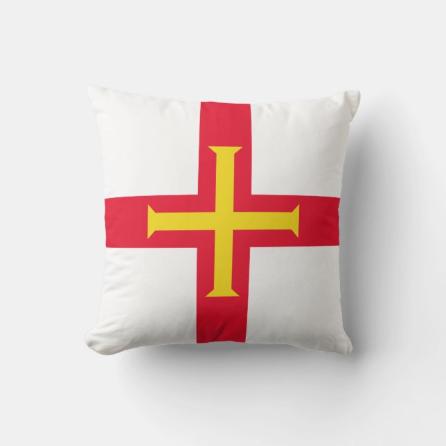 Guernsey Flag Kussen (Voorkant)