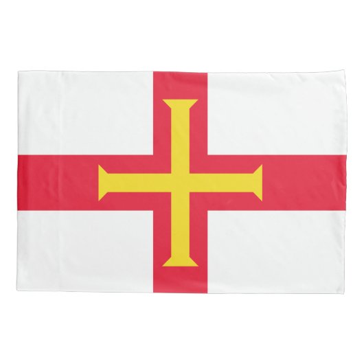 Guernsey Flag Kussensloop (Achterkant)