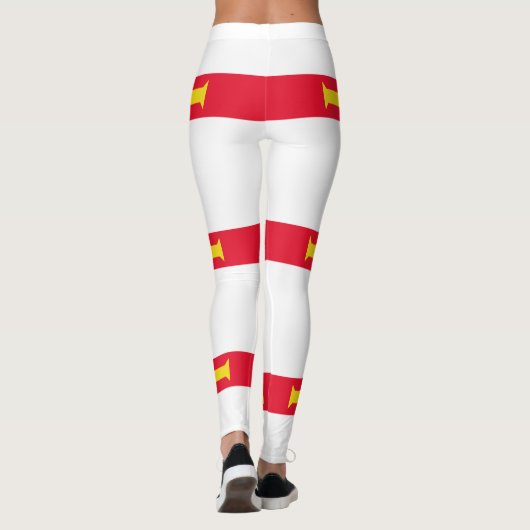 Guernsey Flag Leggings (Achterkant)