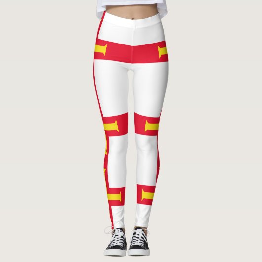 Guernsey Flag Leggings (Voorkant)