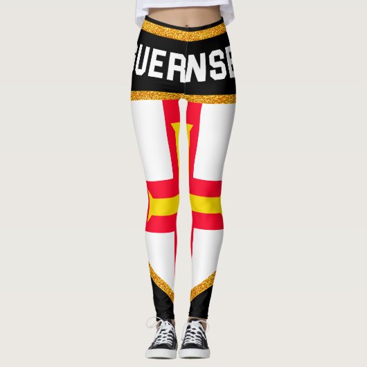 Guernsey Flag Leggings (Voorkant)