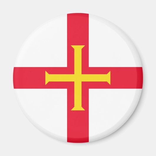 Guernsey Flag Magneet (Voorkant)