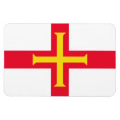Guernsey Flag Magneet (Horizontaal)
