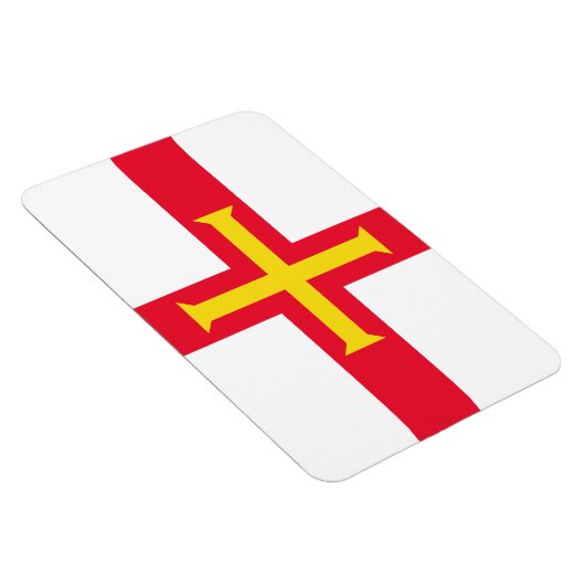 Guernsey Flag Magneet (Rechterzijde)