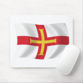 Guernsey Flag Mousepad Muismat (Met muis)