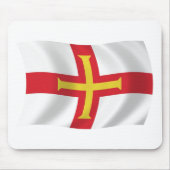 Guernsey Flag Mousepad Muismat (Voorkant)