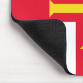 Guernsey Flag Muismat (Hoek)