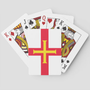 Guernsey Flag Pokerkaarten