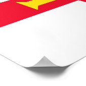 Guernsey Flag Poster (Hoek)