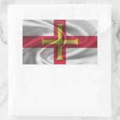 Guernsey Flag Rechthoekige Sticker (Tas)