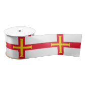 Guernsey Flag Satijnen Lint (Spoel)