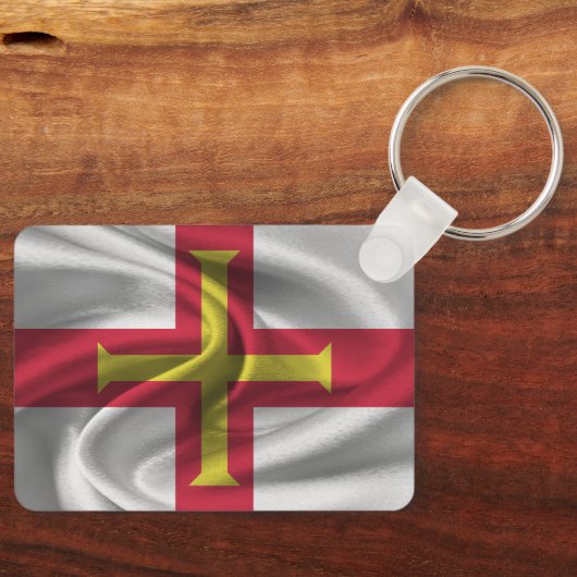 Guernsey Flag Sleutelhanger (Voorkant)