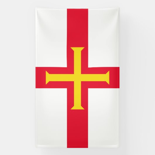 Guernsey Flag Spandoek (Verticaal)