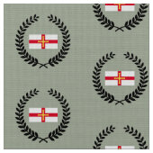 Guernsey Flag Stof (Close Up)