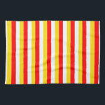 Guernsey flag stripes red yellow white pattern Nor Theedoek<br><div class="desc">Guernsey flag stripes red yellow white pattern Normandy United Kingdom</div>