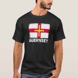 Guernsey Flag Support Guernsey People Women Mannen T-shirt